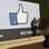 Botão Curtir indica local da sede do Facebook, localizada em Palo Alto,  Califórnia. Foto: Getty Images