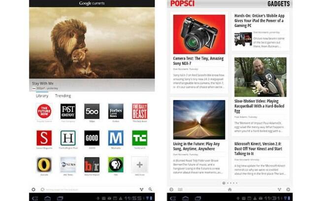 Google Currents facilita leitura de notícias em tablets e smartphones