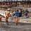 Operários trabalham com ferragens no estádio de Brasília. Foto: Divulgação Ministério do Esporte