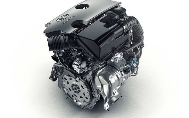 Motor de taxa de compressão variável da Infiniti Motor de taxa de compressão variável da Infiniti