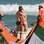 Nívea Stelmann e Leonardo Conrado flagrados na Barra da Tijuca, no Rio, nesse domingo (16). Foto: Dilson Silva / AgNews