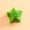 Estrela verde com carinha. De Zuly Doces. Foto: Edu Cesar/Fotoarena