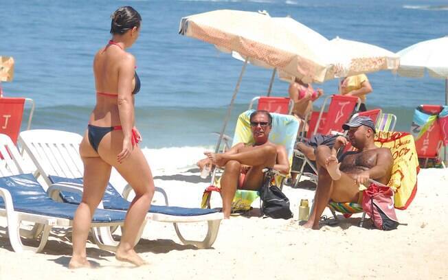 Praias cariocas ficaram lotadas (05/12/2013)