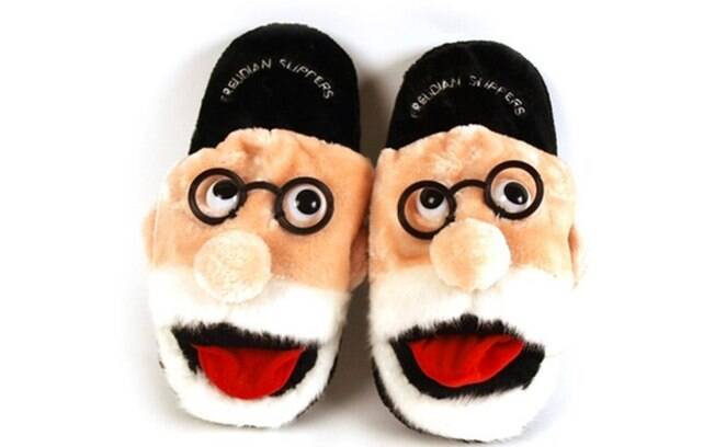 Uma pantufa de Sigmund Freud.