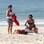 Giovanna Antonelli exibe boa forma em dia de praia com a família. Foto: Photo Rio News