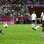 O lateral Lahm chuta para o gol e abre o placar para a Alemanha. Foto: Getty Images