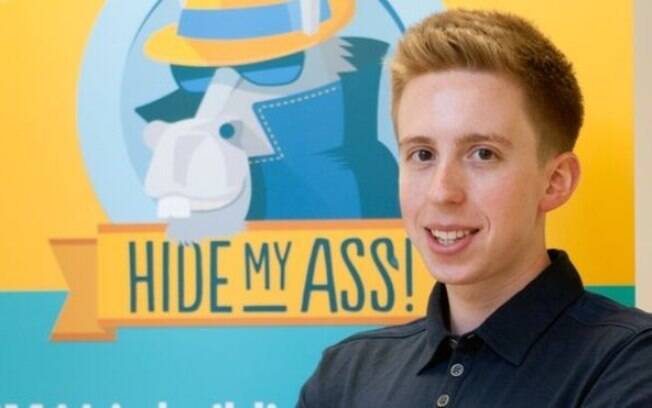 British Jack Cator, 26, created the Hide My Ass (HMA) a decade ago, when still at school