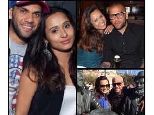 Thaissa Carvalho e Daniel Alves