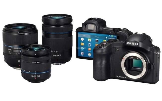 Galaxy NX é nova câmera com Android da Samsung