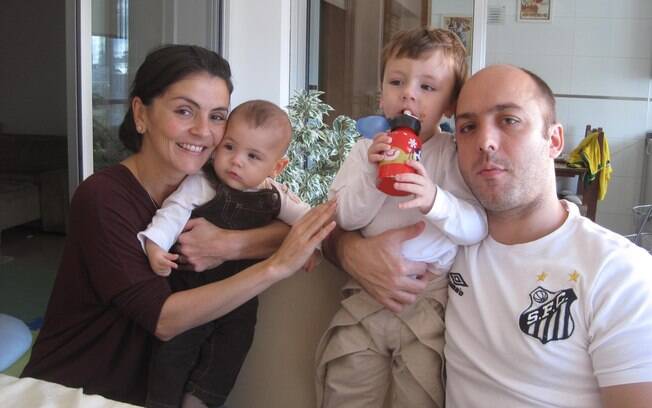 Eduardo tinha seis meses quando Graziela e o marido foram morar em Montevidéu