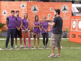 Letícia mudou para o grupo roxo e foi para a xepa