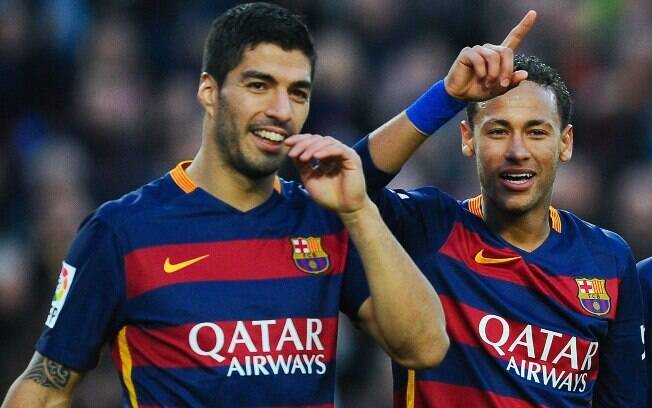 Neymar e Luis Suárez jogam junto no Barça, mas desta vez estarão em lados opostos Neymar e Luis Suárez jogam junto no Barça, mas desta vez estarão em lados opostos