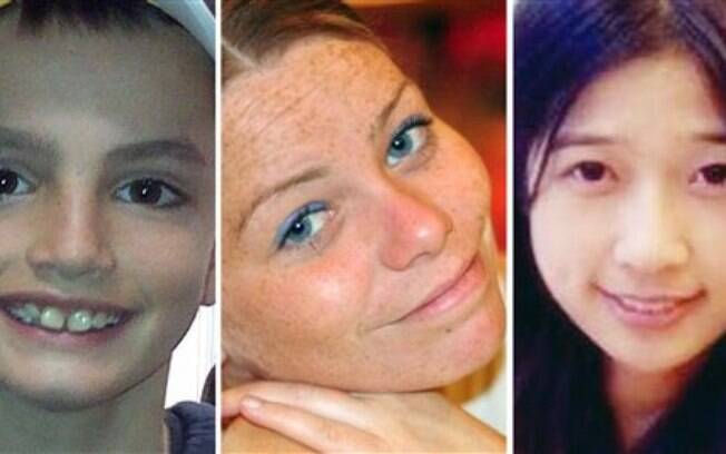As três vítimas do ataque em Boston: Martin Richard, Krystle Campbell e Lingzi Lu