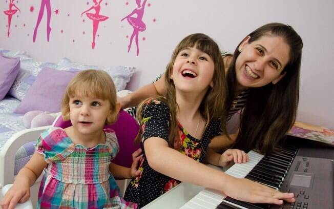 Georgia fez o mapa astral das duas filhas, Katherine e Giulia