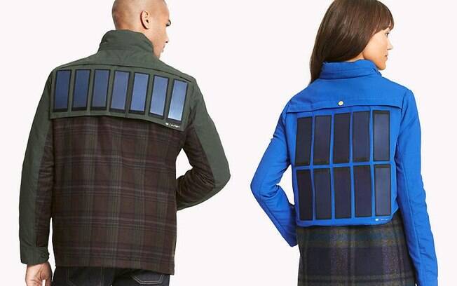 Jaqueta da Tommy Hilfiger tem painéis solares removíveis