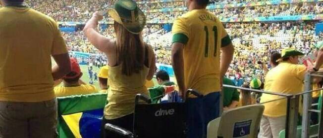 Fifa ironiza "milagres da Copa" e diz que tirará falsos cadeirantes dos estádios