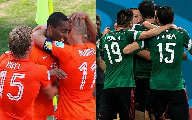 Holanda e México fazem o jogo das 13h neste domingo, em Fortaleza