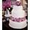 Flores deixam o bolo de casamento combinando com a primavera. De Fleur de Sucre. Foto: Divulgação