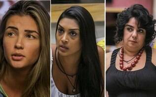 "BBB15": Quem deve ser eliminada, Aline, Amanda ou Mariza?