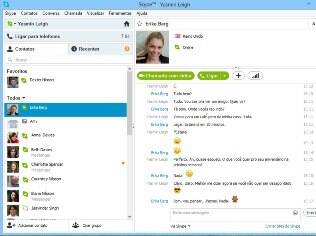 Os usuários poderão iniciar bate-papos por mensagens com os amigos que ainda usam MSN Messenger até o fim do serviço, no início de 2013