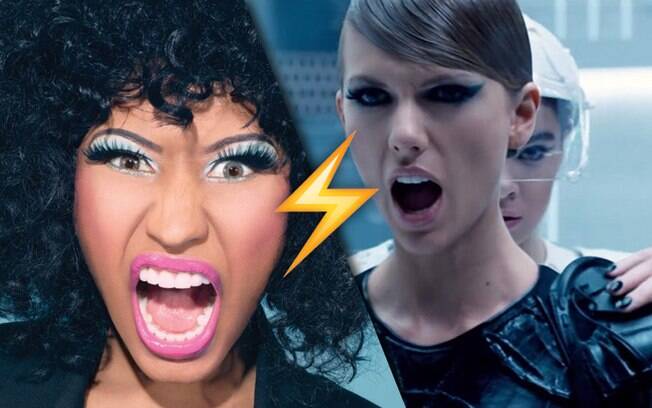 Nicki Minaj x Taylor Swift foi a melhor / mais épica briga de celebridades no Twitter de 2015