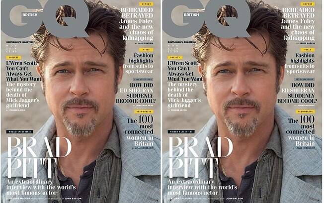 Brad Pitt na capa da GQ inglesa