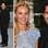 Sorridentes, a top Candice Swanepoel posou ao lado do designer de sapatos maravilhosos, Brian Atwood . Foto: Getty Images