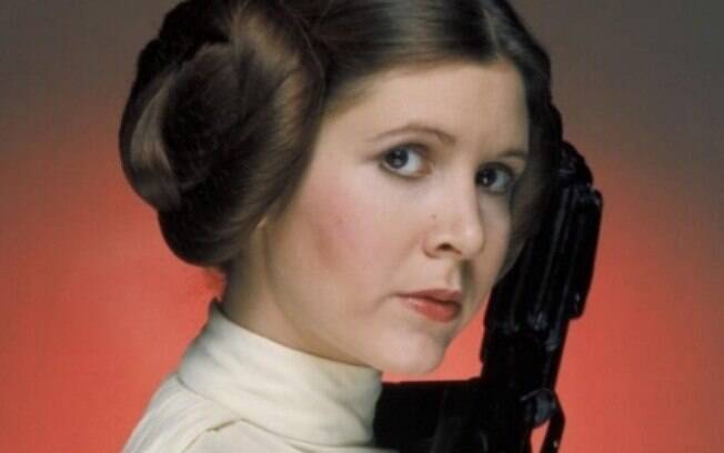 Carrie Fischer interpretou a icônica princesa Leia em
