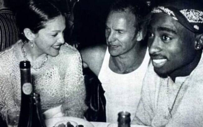 Madonna, Sting e Tupac Shakur.