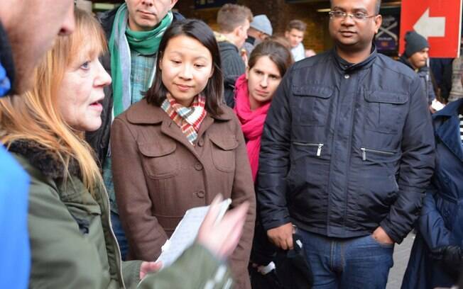 A ex-moradora de rua Hazel é a guia do recém-inaugurado tour por Brixton