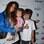 Karina Tavares, esposa de Fábio Assunção, com a filha, Ella Felipa, e o enteado, Jo. Foto: Manuela Scarpa/Photo Rio News