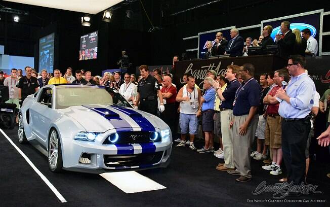 Ford Mustang GT usado nas gravações de