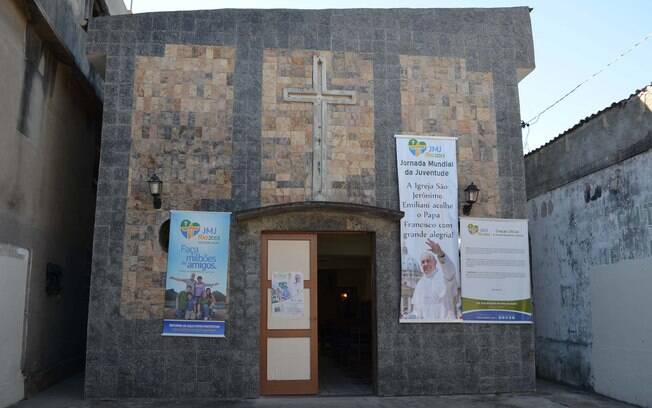 Igreja São Jerônimo Emiliano, em Manguinhos, no Rio de Janeiro, receberá visita do papa durante Jornada.