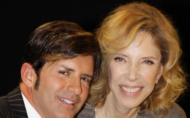 Dr. Rey com Marilia Gabriela