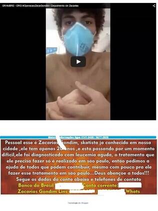 Um blog foi criado para ajudar na arrecadação