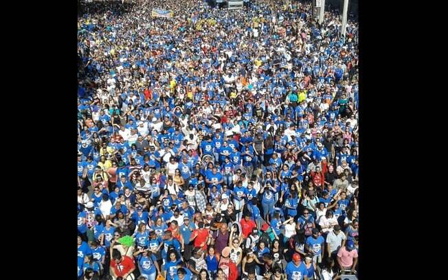 Marcha para Jesus reúne evangélicos na zona norte de São Paulo