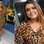 Em maio, a cantora foi ao show do cantor Freja com o vestido de estampa animal print bordado com pedras gigantes. O modelito tem a cara da artista . Foto: AgNews