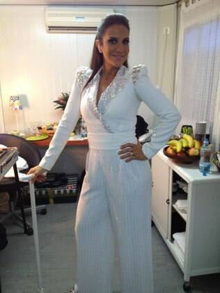 Ivete Sangalo posa nos bastidores do Rock in Rio de Lisboa