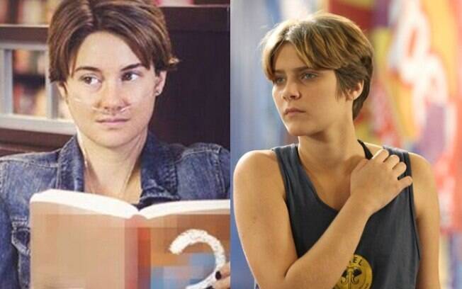 Shailene Woodley como Hazel e Isabella Satoni como Karina