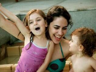 Só depois de ter filhos Mariana percebeu que estava agindo como a mãe