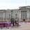 Corredores passam perto do Palácio de Buckingham, durante a maratona. Foto: Stu Foster/Getty Images