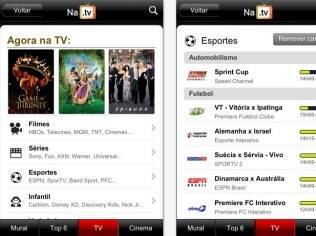 NaTV permite acompanhar a programação da TV aberta e fechada no iPhone e Android