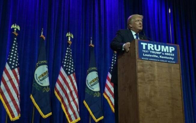 Trump está à frente na disputa entre os pré-candidatos