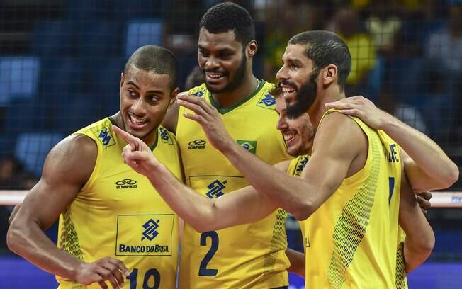 Brasil bateu Argentina por 3 sets a 0 Brasil bateu Argentina por 3 sets a 0