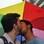 Manifestantes realizaram 'beijaço' em protesto contra o pastor Marco Feliciano. Foto: J. Duran Machfee/Futura Press