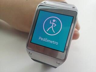 Pedômetro está entre os recursos do Gear