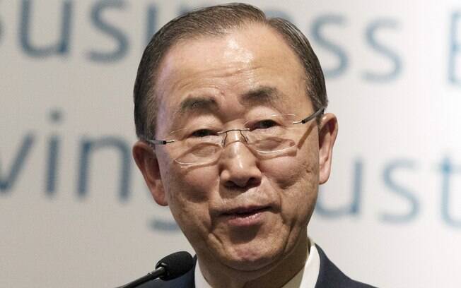 Secretário-Geral da ONU, Ban Ki-moon, durante evento em Seoul, Coréia do Sul
