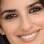 Penelope Cruz optou por uma sombram marrom opaca, com nuances avermelhadas, para valorizar seus olhos. Foto: Getty Images