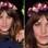 A apresentadora de TV inglesa e 'it girl' Alexa Chung escolheu uma coroa de flores e não teve medo de chamar a atenção. Foto: Getty Images