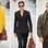Burberry: boas as estampas de lenço nas camisas compridas com colarinhos estreitos. O terno é ousado, sem nada por baixo. Para o frio, jaqueta por cima da alfaiataria. Foto: Getty Images